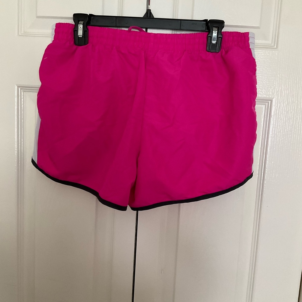 Danskin Now Pink and White Athletic Shorts - Picture 2 of 8